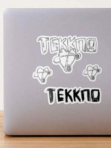 Tekkno Design, Sticker by badlydrawnbabe