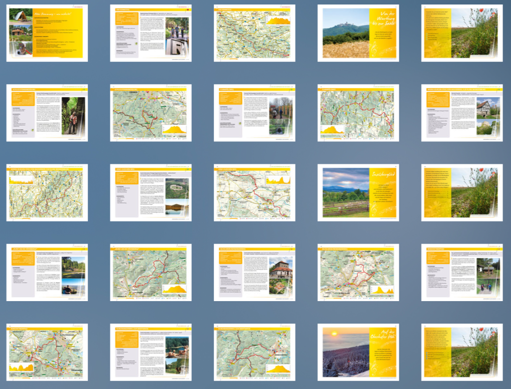 Umfangreiche Wanderbroschüre Thüringen für&nbsp;Alle