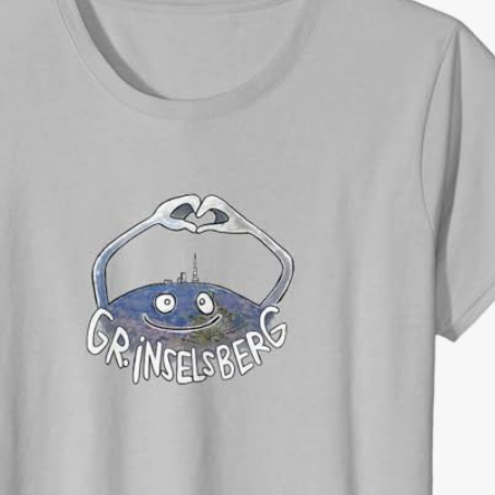 T-Shirt Design Gr. Inselsberg 
aka "Grinselsberg"