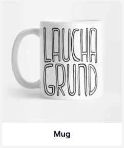 Lauchagrund Design Tasse, Lauchagrund, Bad Tabarz, Thüringer Wald, Thüringen, Inselsberg