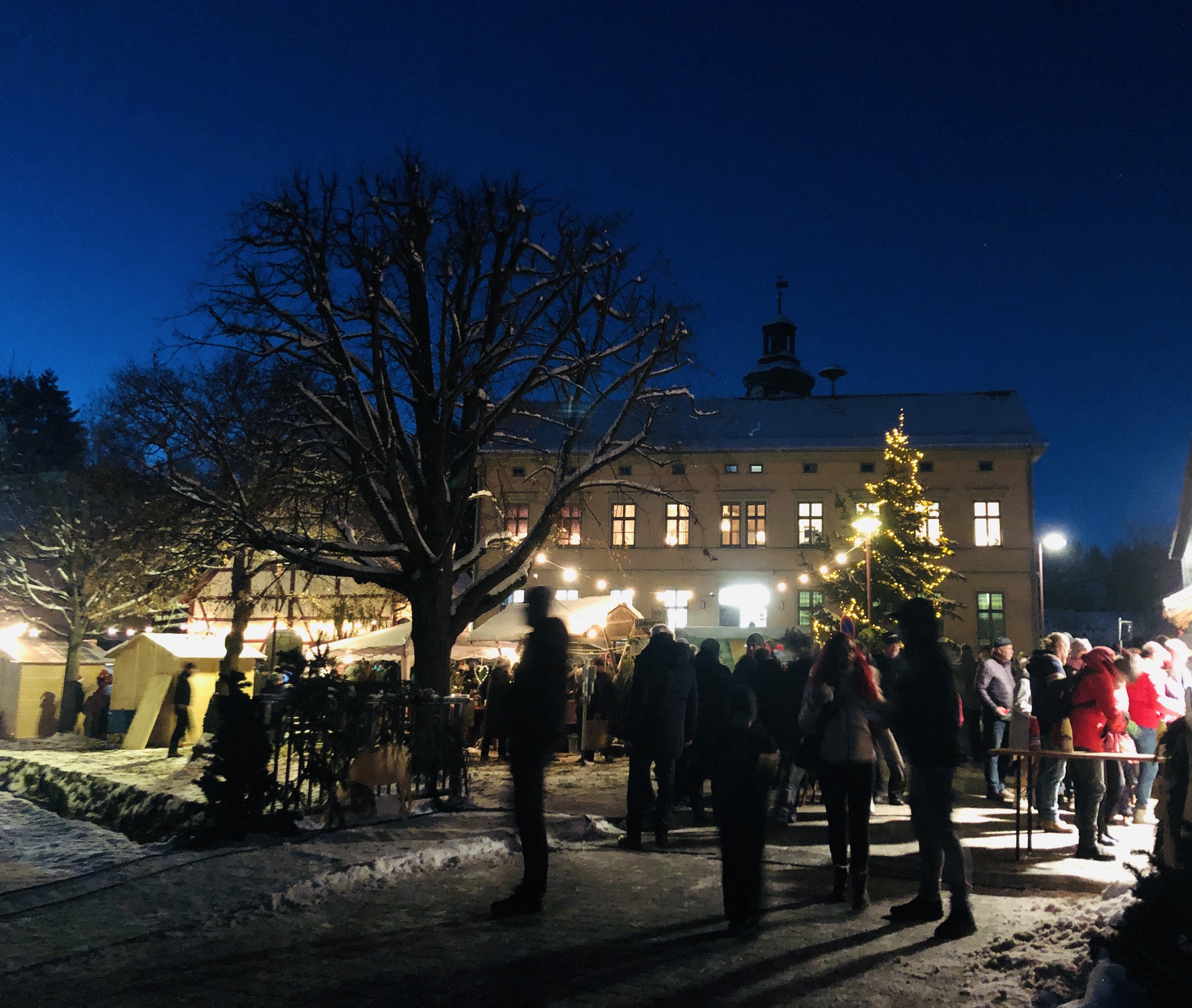 Weihnachtsmarkt Langenhain Waltershausen Thüringen