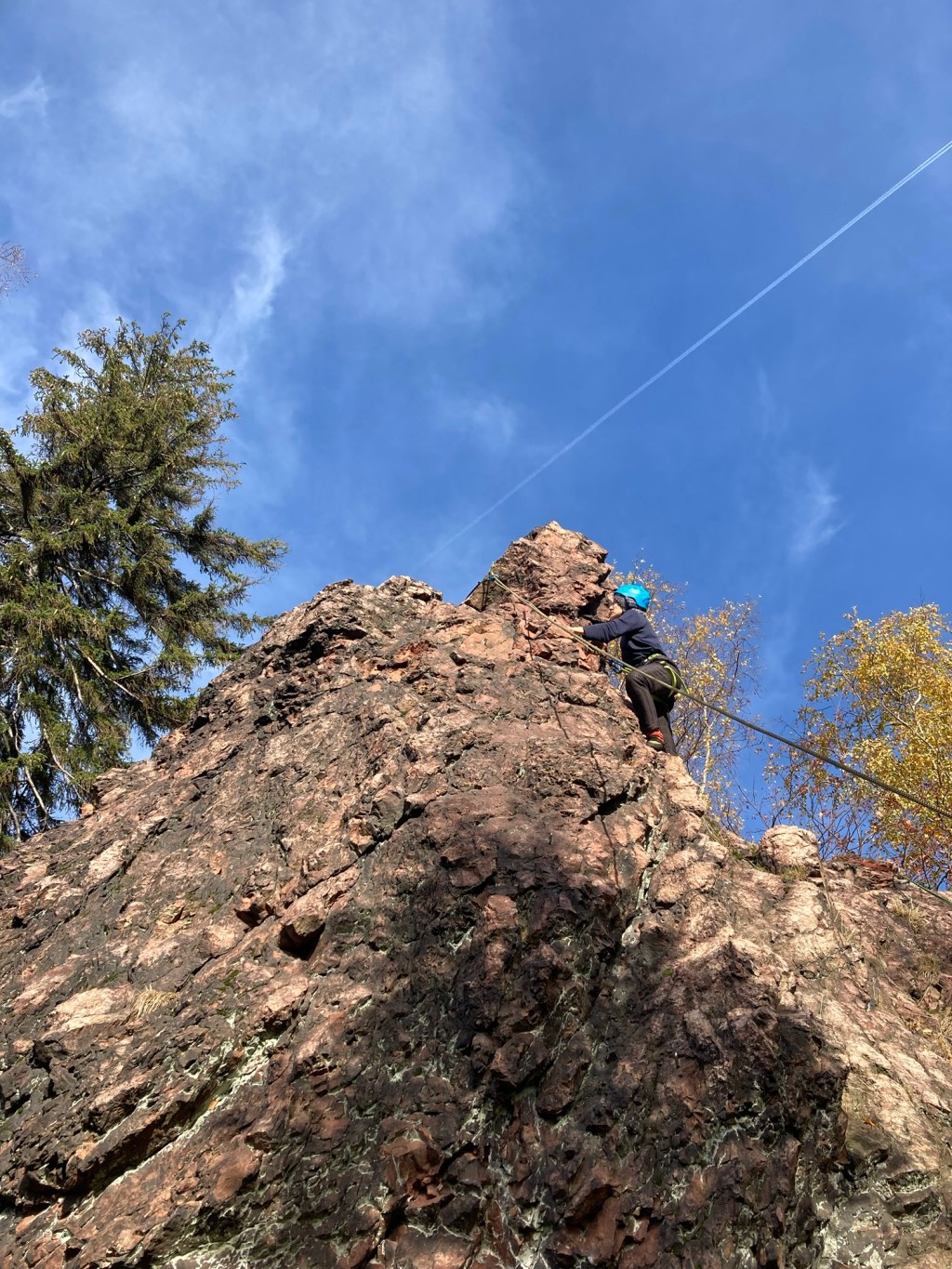 Felsklettern und Klettern lernen im Lauchagrund, Bad&nbsp;Tabarz