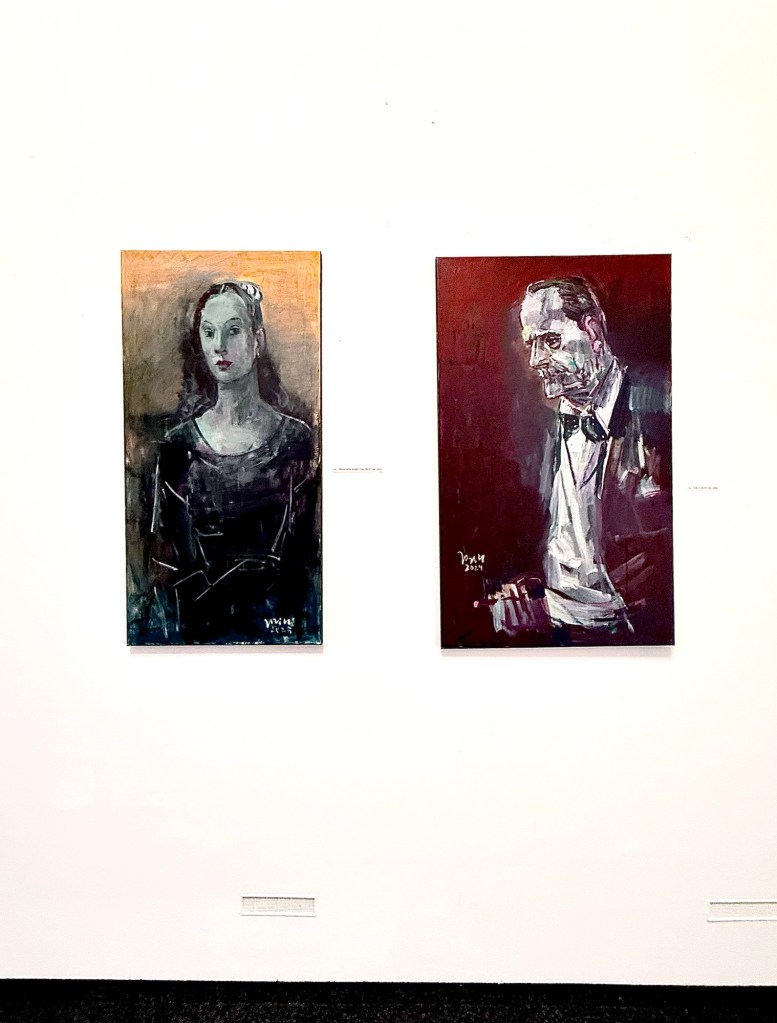 Jost Heyer, Bildnis einer Jungen Frau (2025) und Thomas Mann (2024)