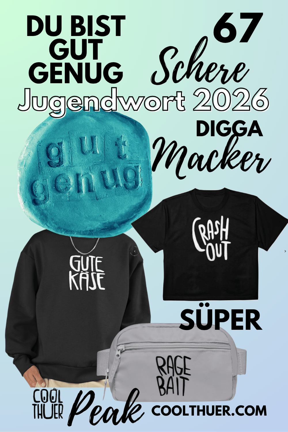 Jugendwort 2026: Digga, peak oder Crashout?